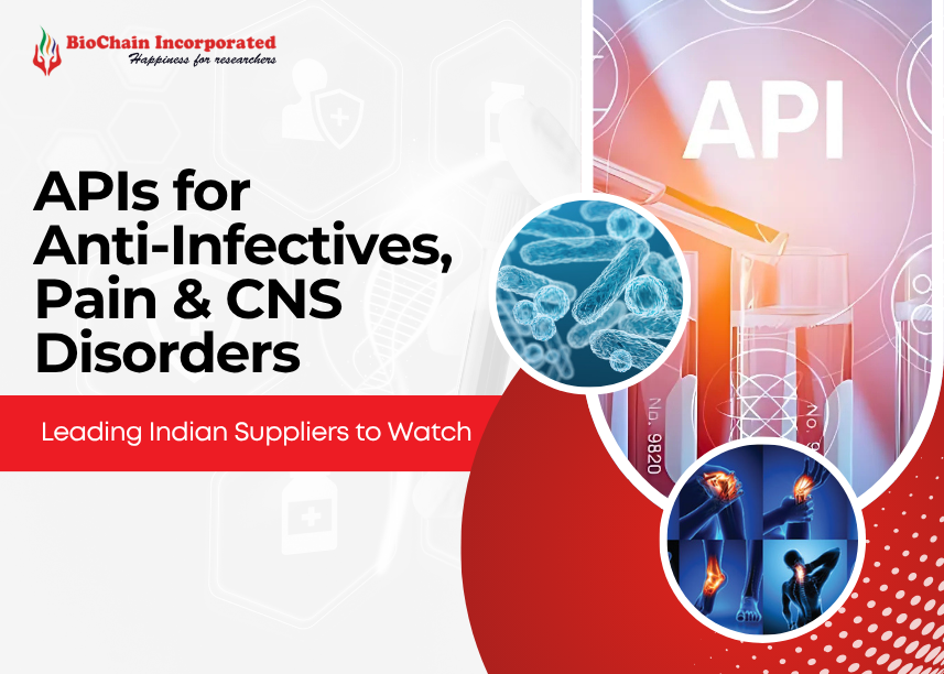 APIs for Anti-Infectives, Pain Management, and CNS Disorders: Top Indian Suppliers to Watch