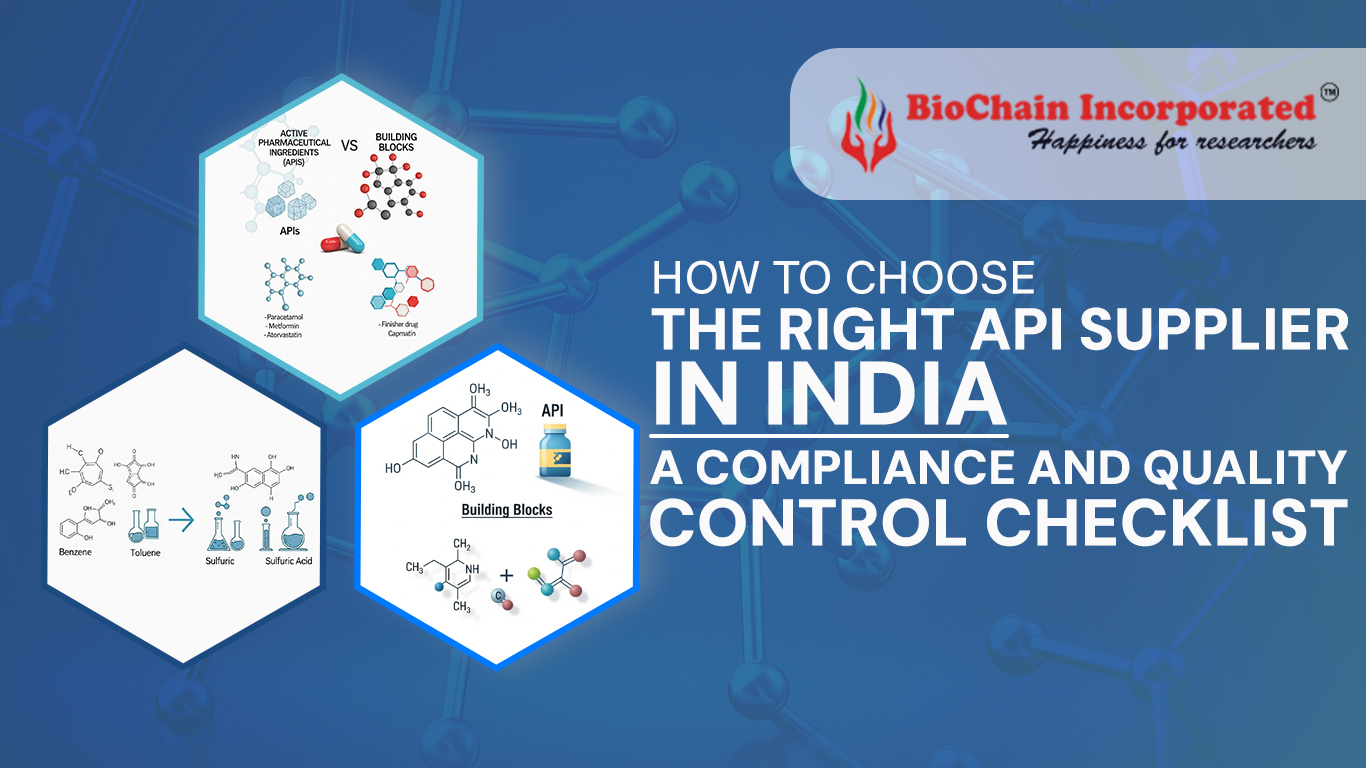How to Choose the Right API Supplier in India: A Compliance and Quality Control Checklist