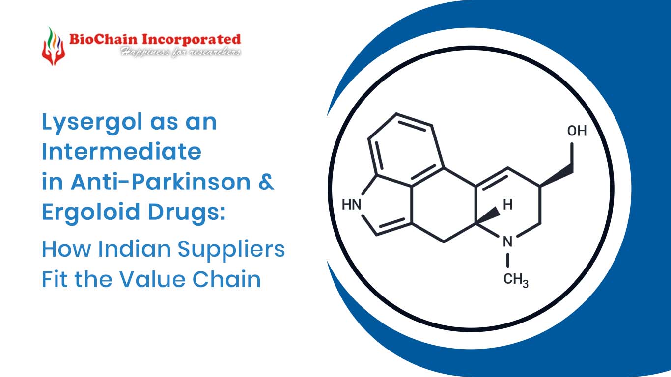 Lysergol as an Intermediate in Anti-Parkinson & Ergoloid Drugs: How Indian Suppliers Fit the Value Chain