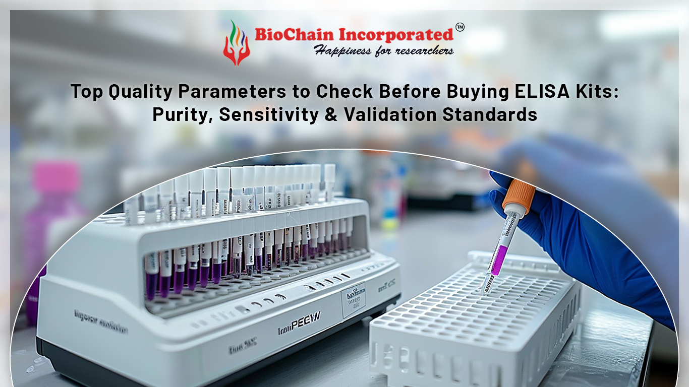 Top Quality Parameters to Check Before Buying ELISA Kits: Purity, Sensitivity & Validation Standards